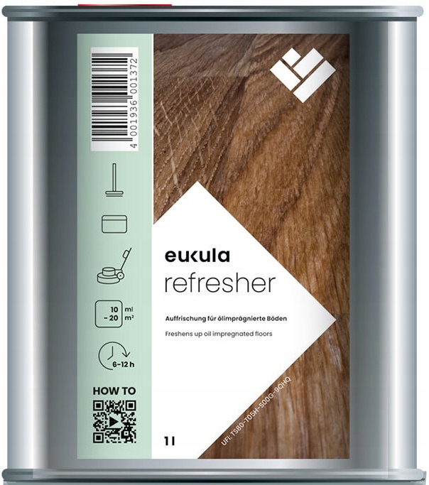 Eukula Refresher 1L osvěžující olej na olejované dřevěné podlahy