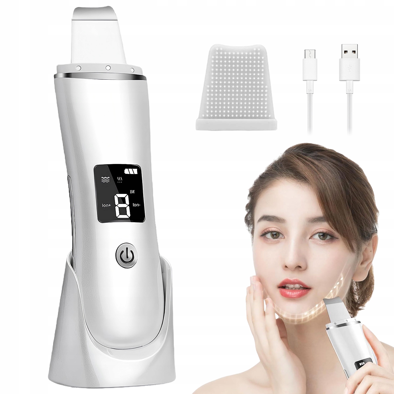 Ultrazvukový Kavitační Peeling Na Obličej – Zařízení Pro Péči O Krásu