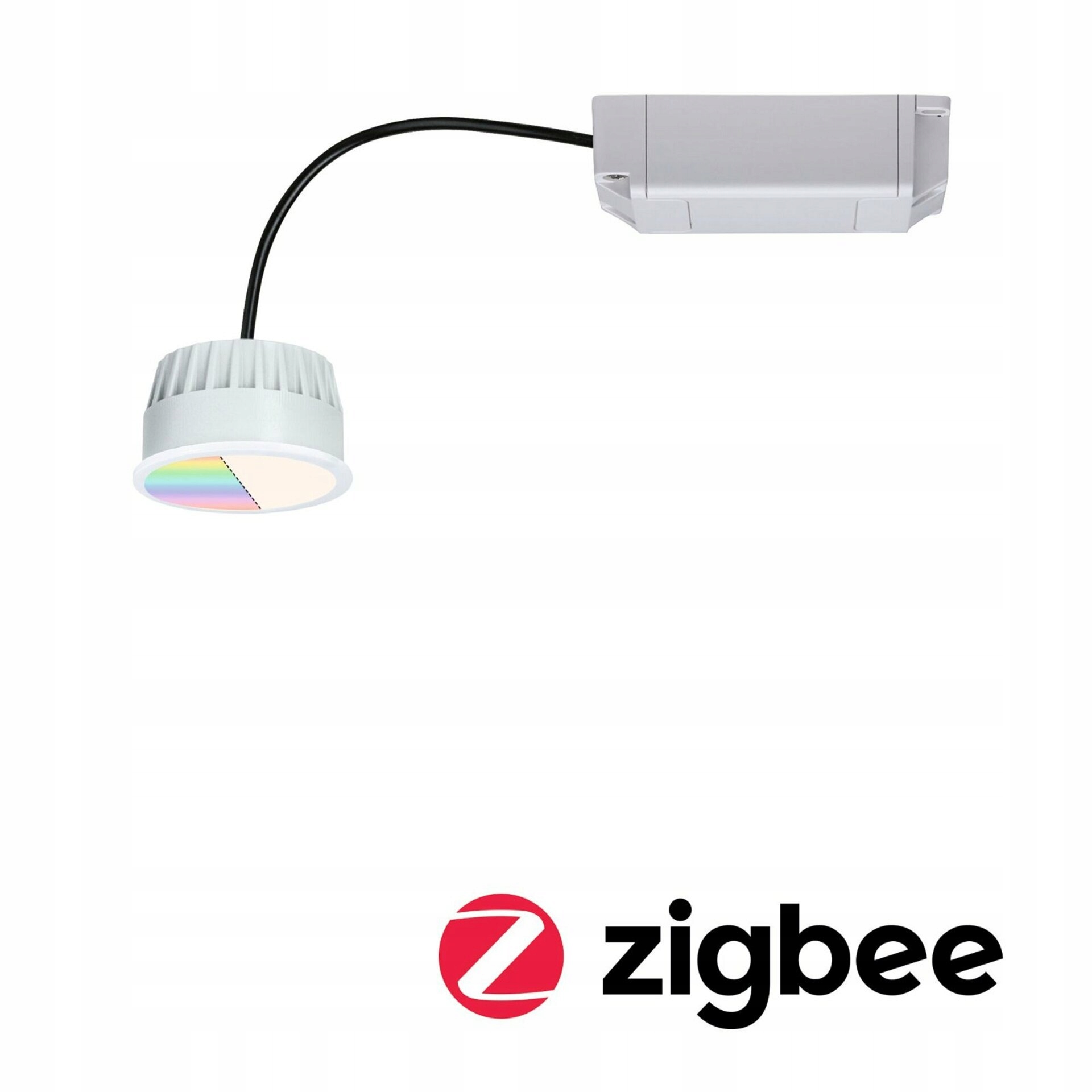 Paulmann Led vstavaný modul Smart Home Zigbee Rgbw Coin 5,2 W 400lm 50mm sat