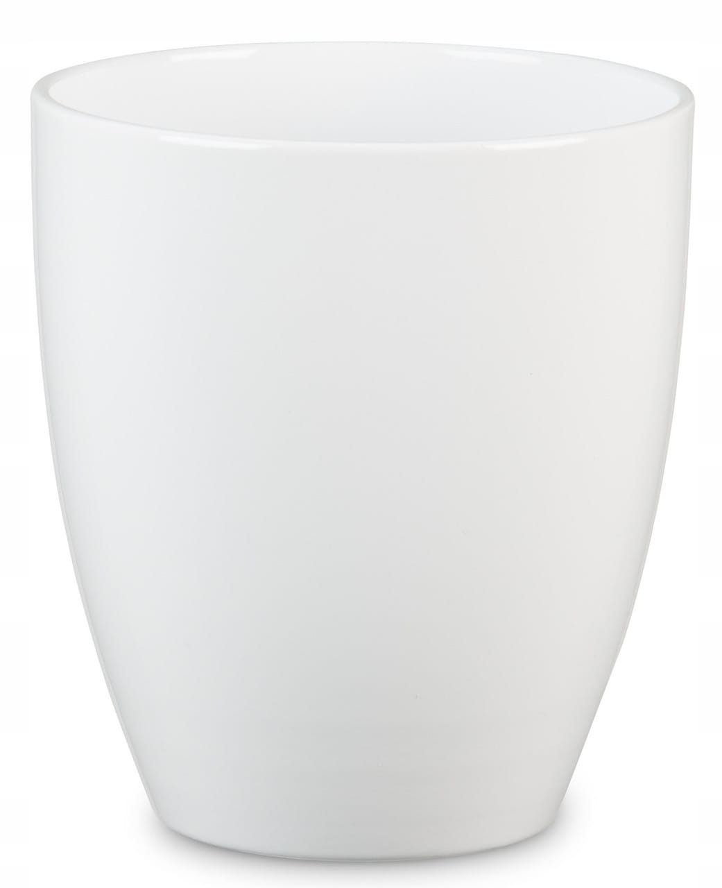 

Biała osłonka do storczyka wys. 15 połysk