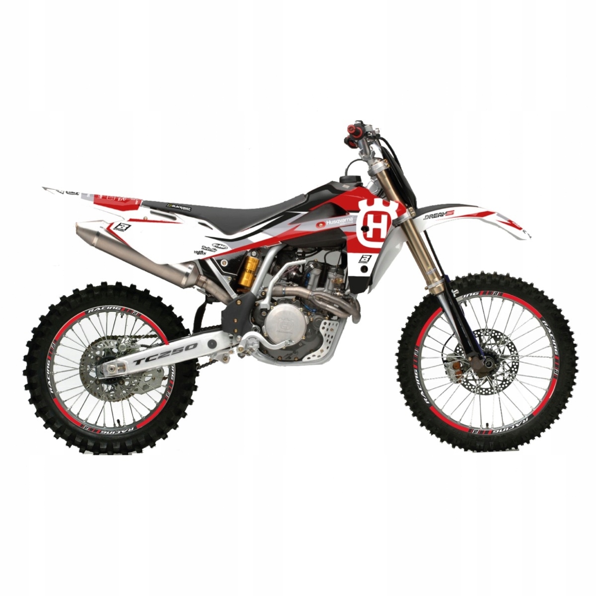 Blackbird Sada Nálepiek (oklein) Husqvarna Te/tc 250/450/510 '05-'07 Dre
