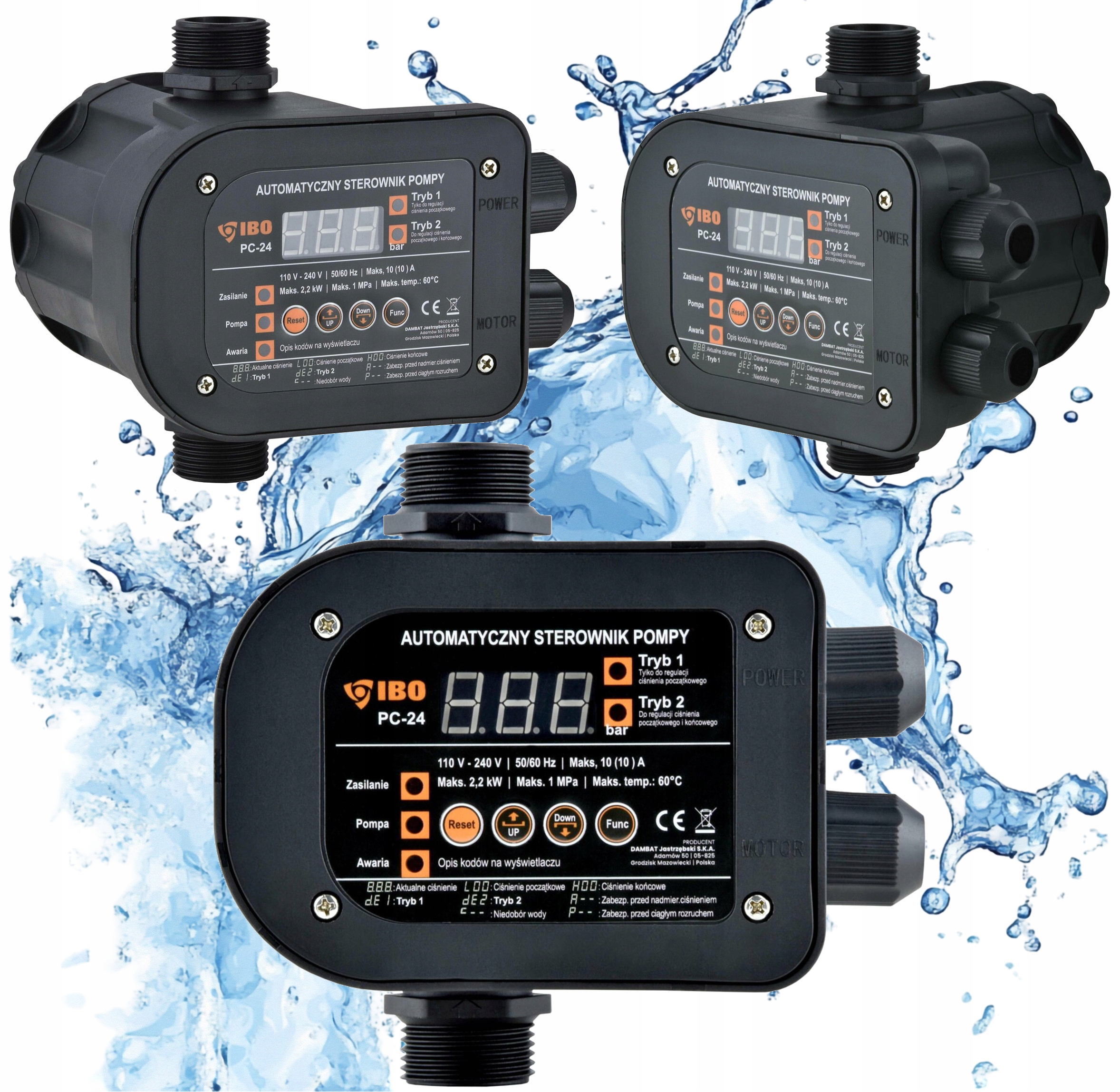 Elektronický Ovládač PC-24 Ibo – 2 Režimy Prevádzky, Ochrana Čerpadla
