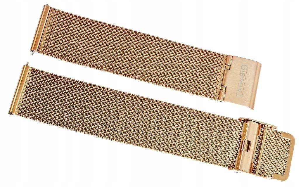 Bransoleta Złota Metalowa do Smartwatch Uniwersalna 20 mm 2 cm EAN (GTIN) 5904665272442