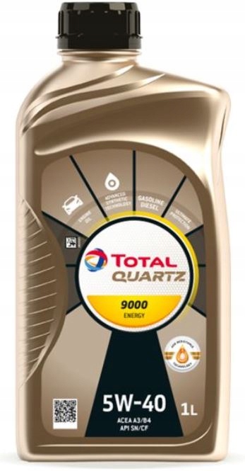 

Total Olej 5W-40 Quartz 9000 Energy 1L
