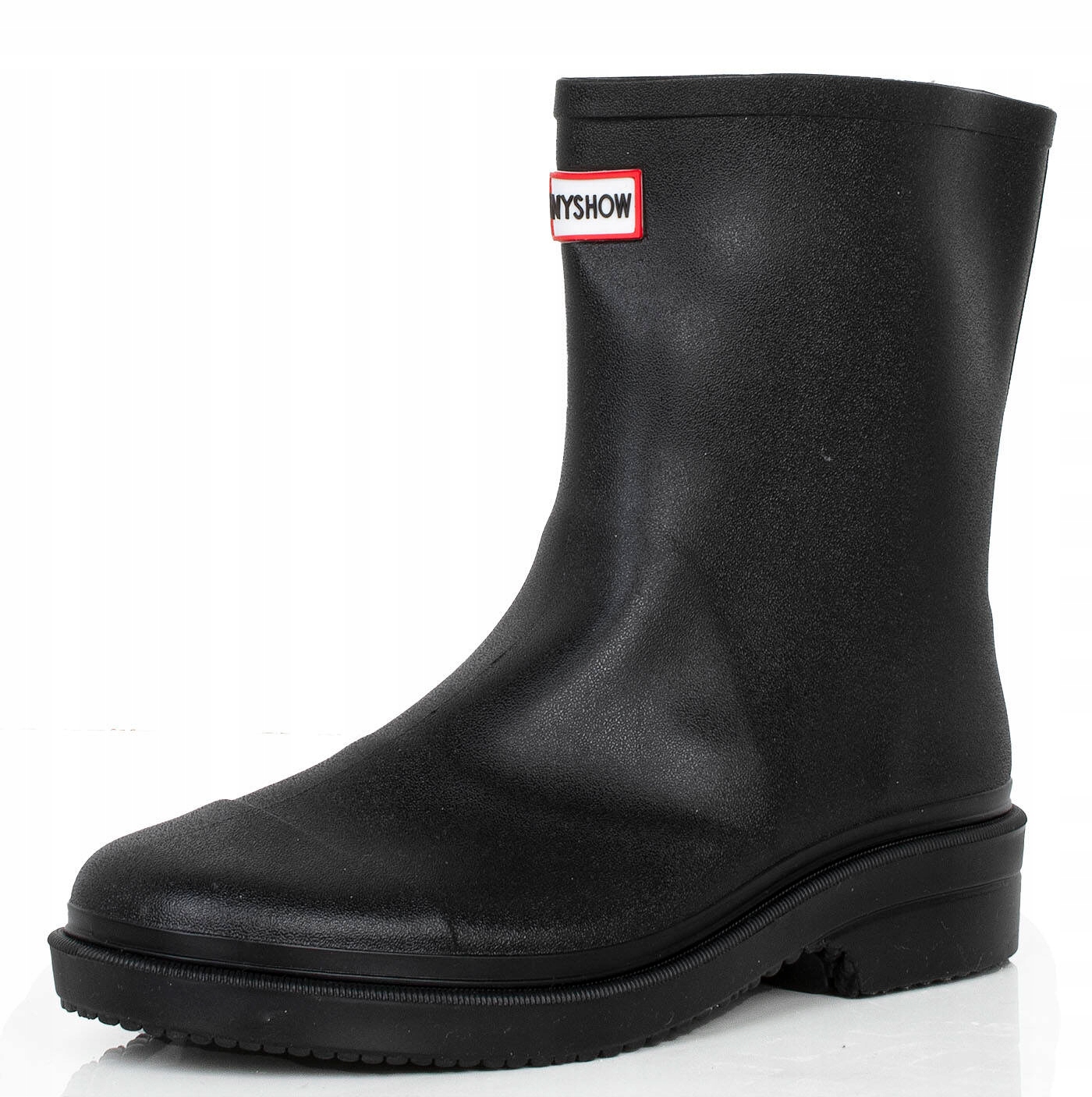 7935 CZARNE MATOWE KALOSZE BOTKI KLASYCZNE WSUWANE 39 Marka inna