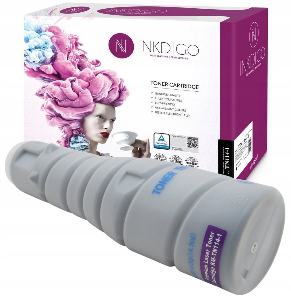 

Toner TN114 do Konica Minolta 162 163 180 Inkdigo