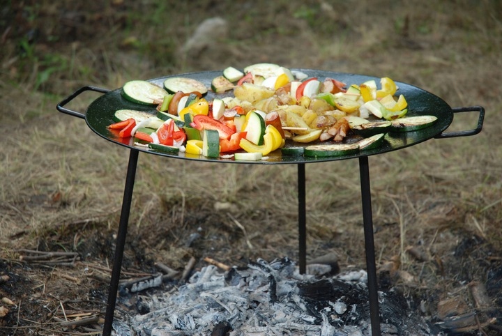 PATELNIA OGRODOWA do ogniska wok producent