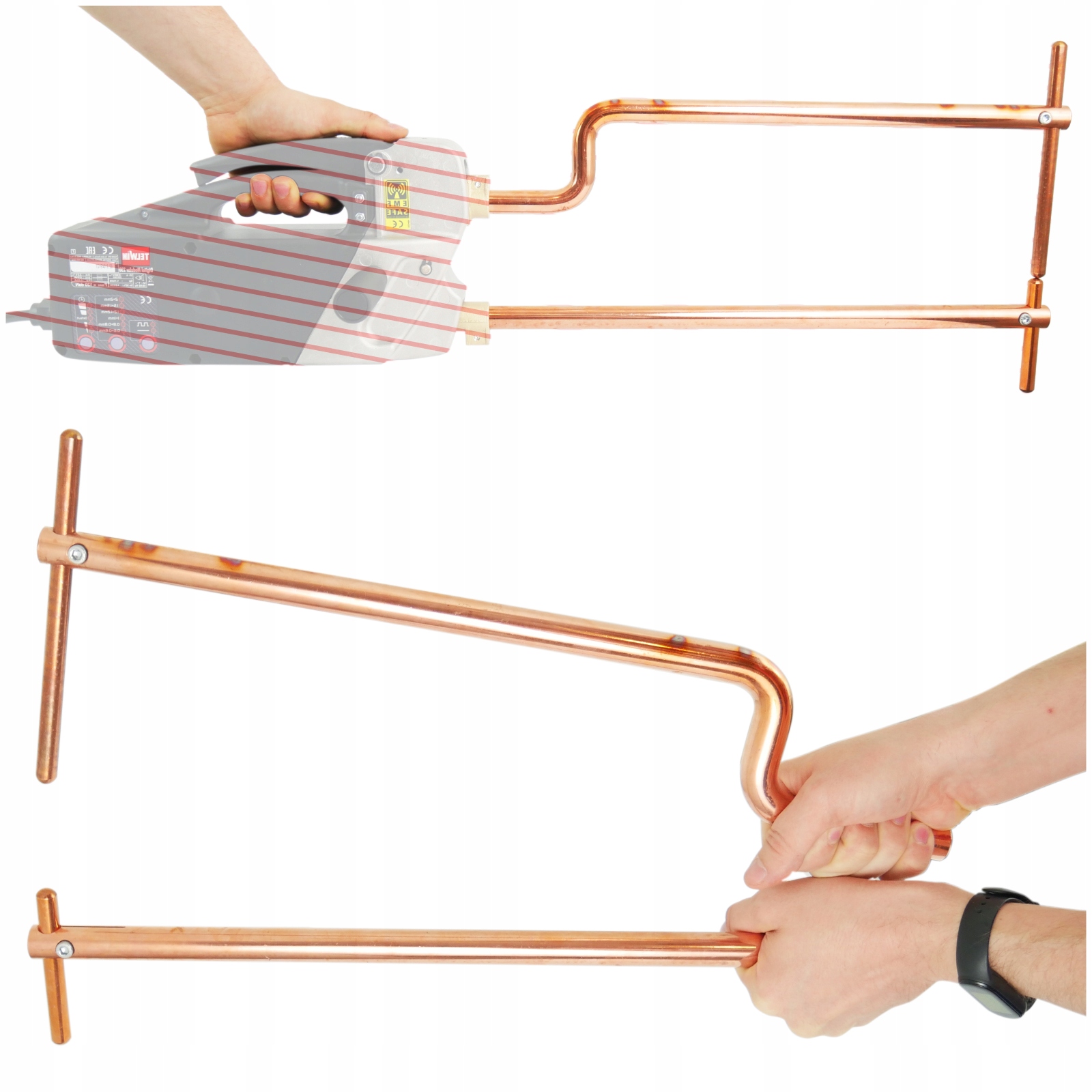 Elektroda XA9 500 mm Ramena pro klešťovou svařovací stroj Modular Telwin 803156