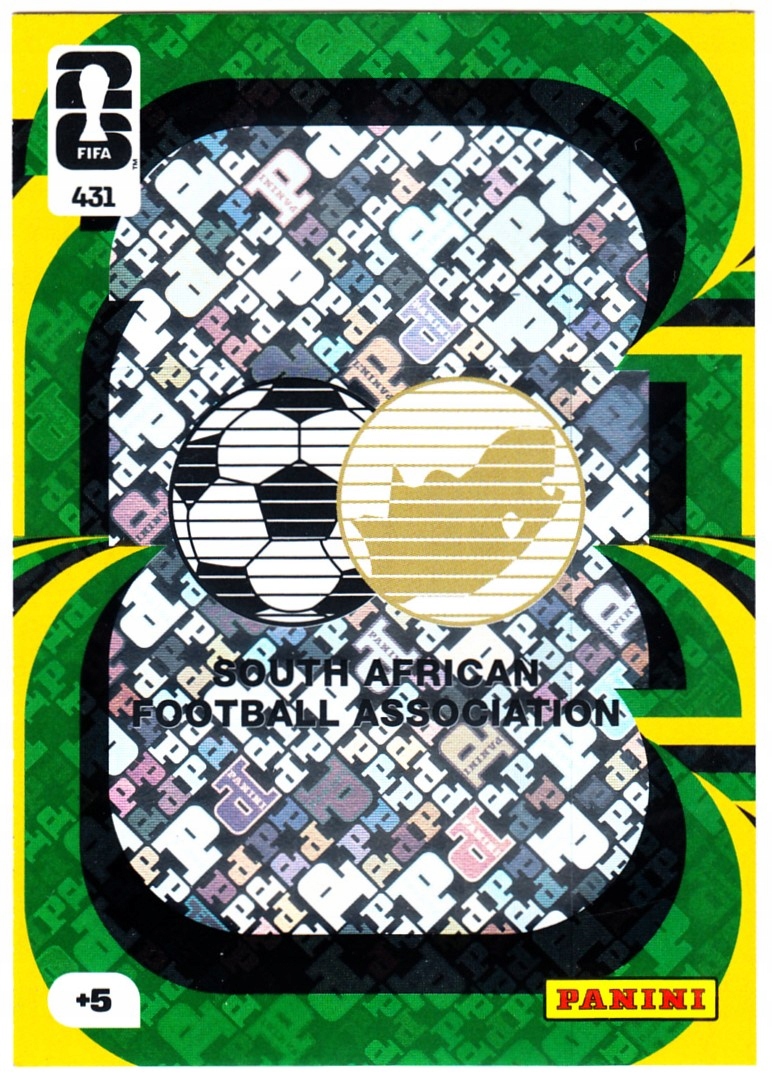 Panini Fifa World Cup 2026 Team Crest Republika Południowej Afryki 431