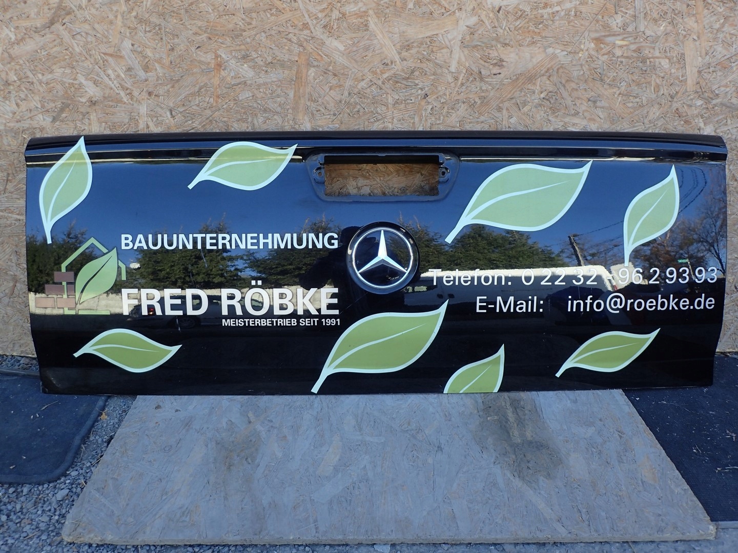boot door BURTA boot MERCEDES X KLASA 470 17