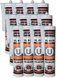 Grafen Silikon Uniwersalny 280ml. Bezbarwny Cena Za Karton 12szt. (38)