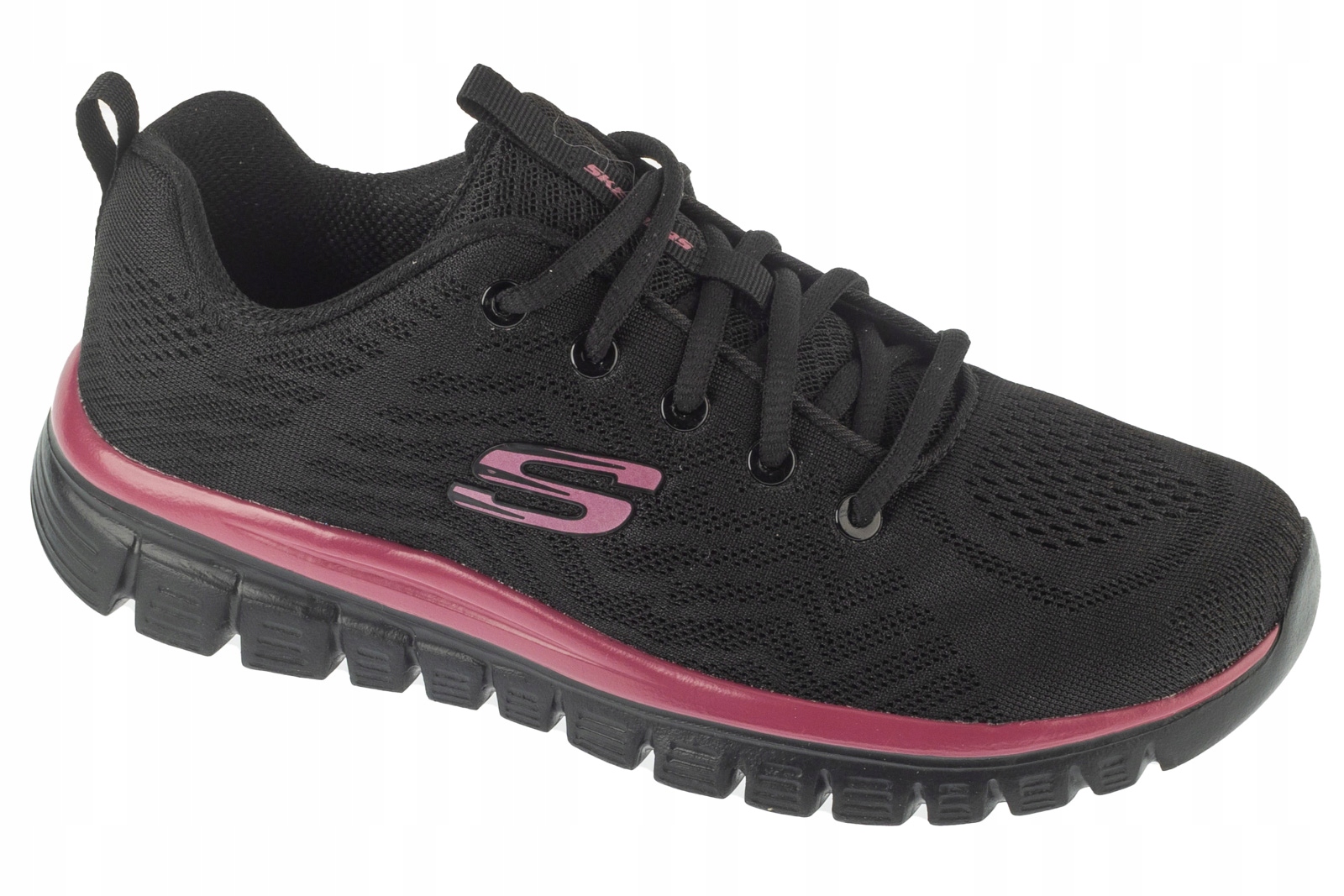 Skechers Graceful Get Connected [39] Boty Tenisky Dámské Látka Černá