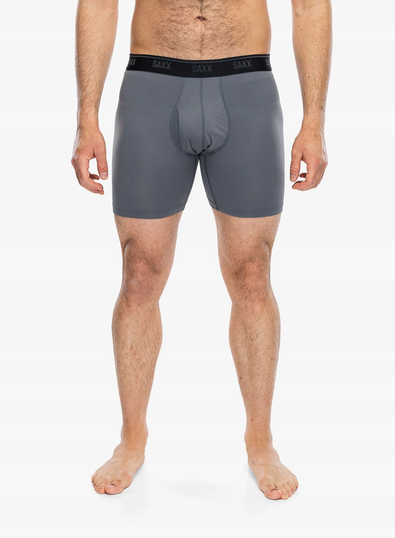 Termoaktivní boxerky Saxx Quest Quick-Dry Mesh Boxer Brief Fly turbulenc