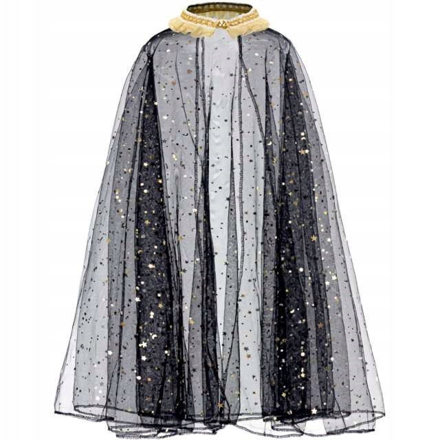 

Strój dla dzieci Peleryna Halloween czarna