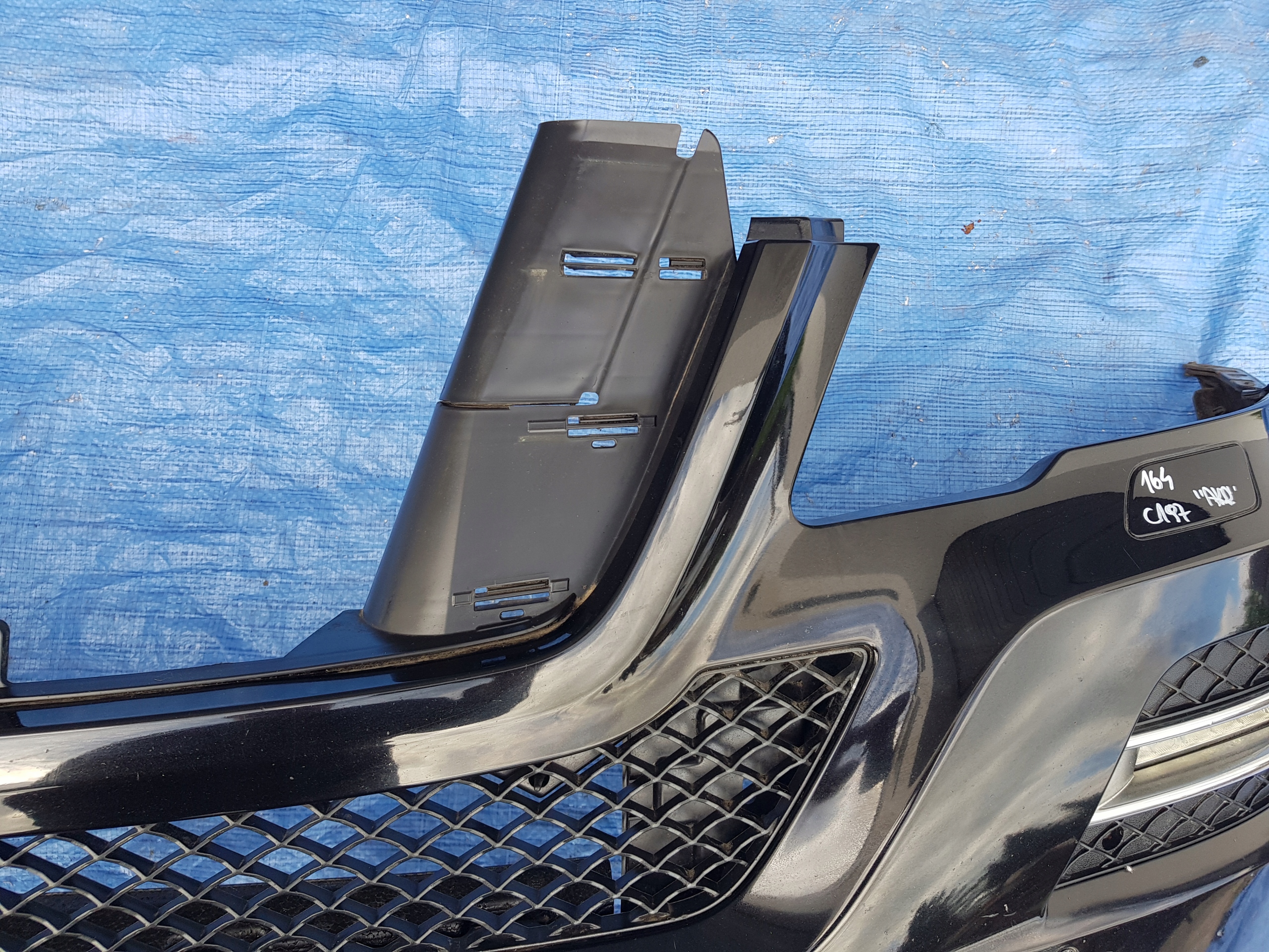 bumper front front MERCEDES ML W164 LIFT C197 197 XENON