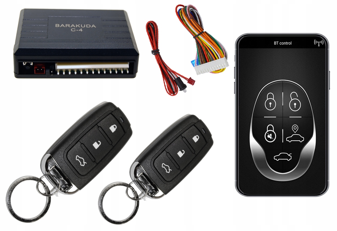 STEROWNIK ZAMKA,PILOT,SMARTFON,BLUETOOTH BARAKUDA