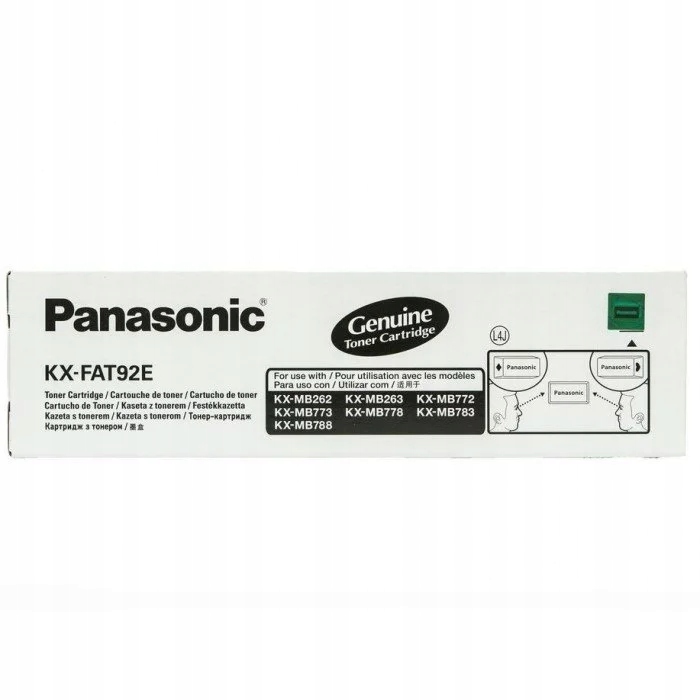 Toner Panasonic KX-FAT92 černý (black)