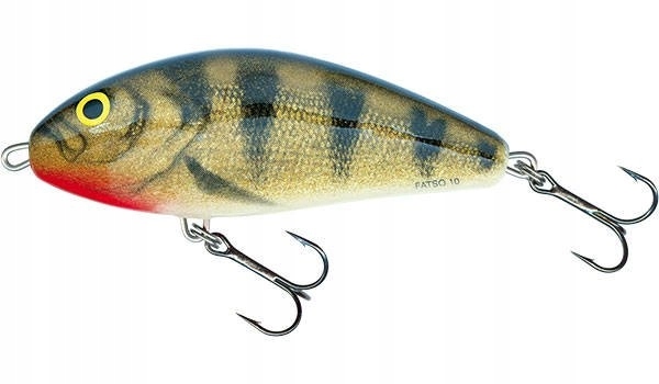 Wobler Salmo Fatso 12cm Emerald Perch tonący