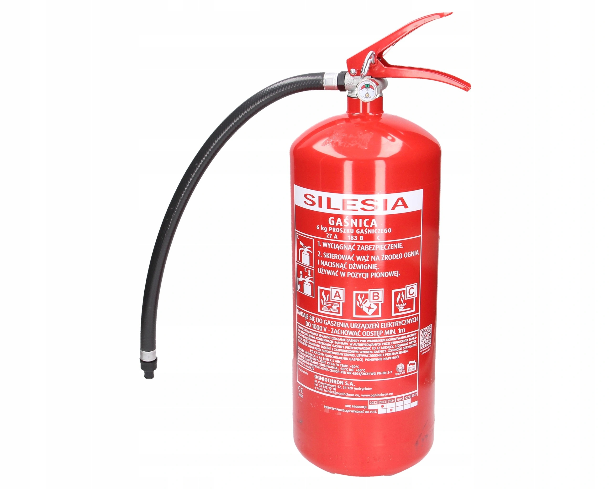 Hasicí Přístroj s manometrem