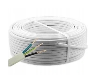 Przewód Instalacyjny Płaski Ydyp 3X2,5 450/750V 50 Metrów Kabel Prądowy