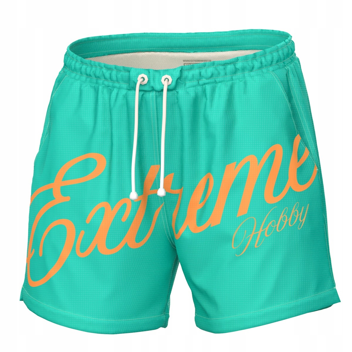 Kraťasy Pánské plážové plavkové šortky Extreme Hobby Cluster 2XL Mátové