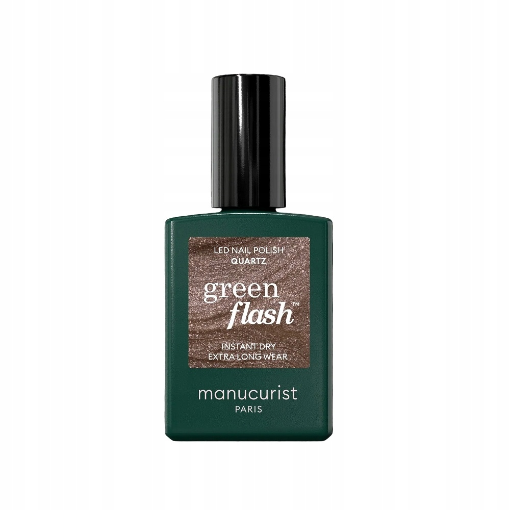 Veganský lak na nehty Green Flash Nail Polish Quartz Manucurist 15 ml