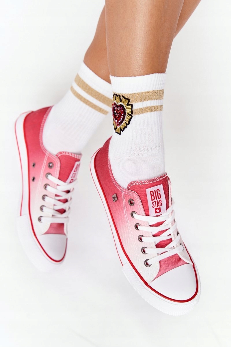 

Trampki Big Star HH274130 Ombre Czerwone 39