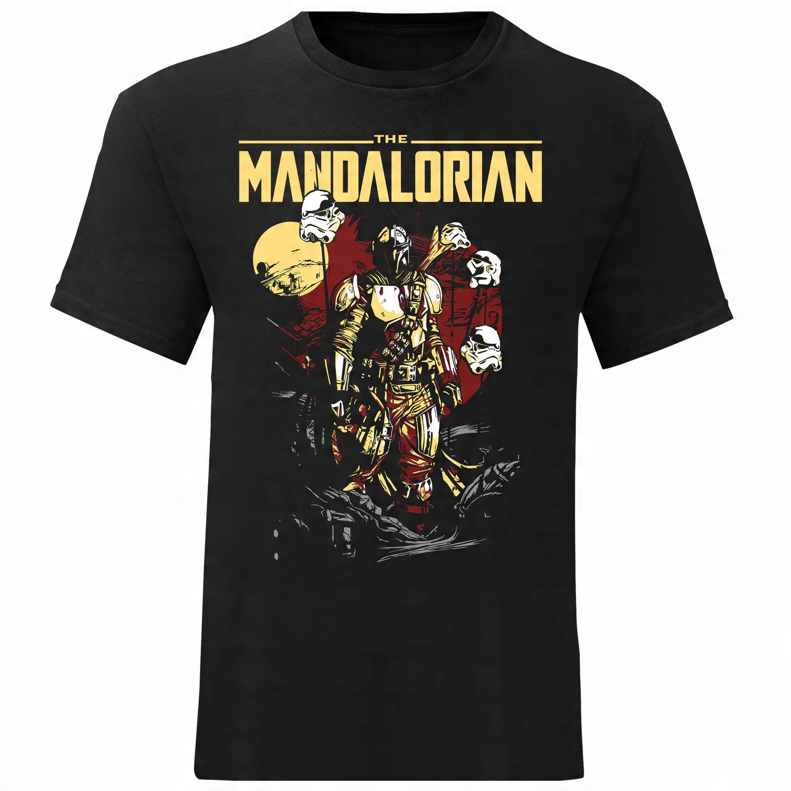 

Męski T-shirt Koszulka Mandalorian Star Wars XXL