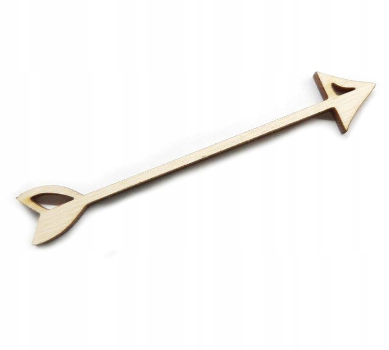 

Strzałka element dekoracyjny 8cm 25 sztuk sklejka