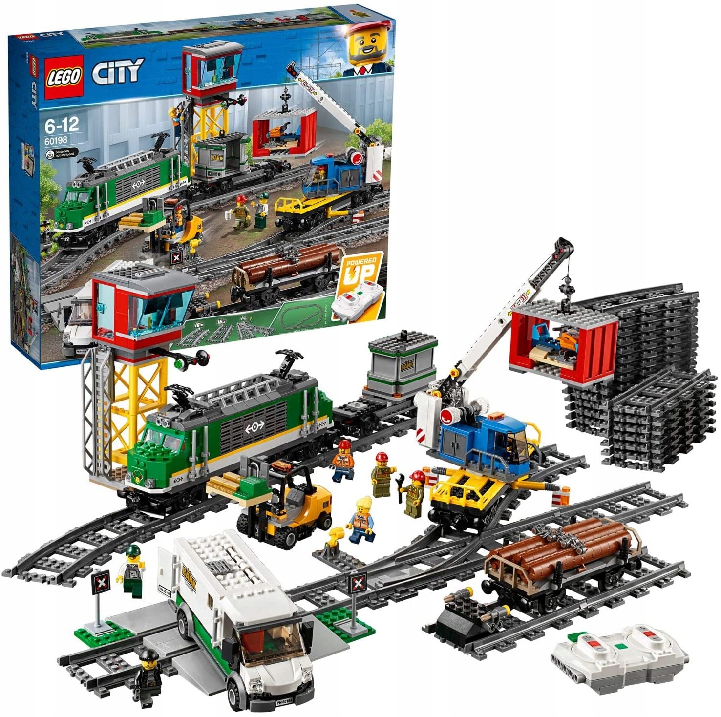 XXL Sada Lego City Nákladní Vlak Stavebnice