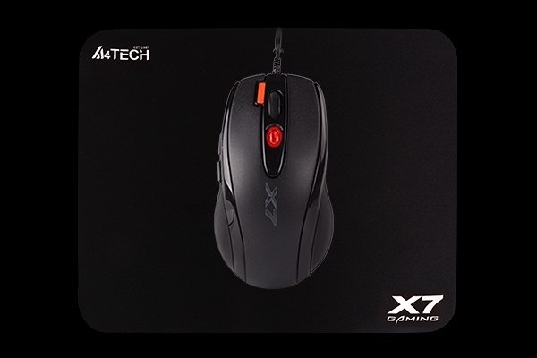 Mysz A4 Tech X-Game X-7120 A4TMYS46028 (optyczna; 3000 Dpi; kolor czarny)