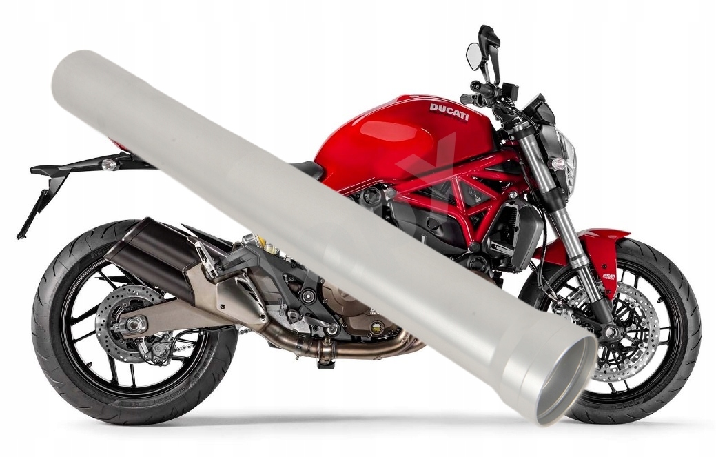 TopX Holení Trubka laga tlumič Odpružení Ducati Monster 821 14+ 1 Ks