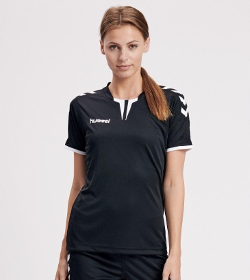 Hummel T-shirt Damski Sportowy Bordowy Xs Pud
