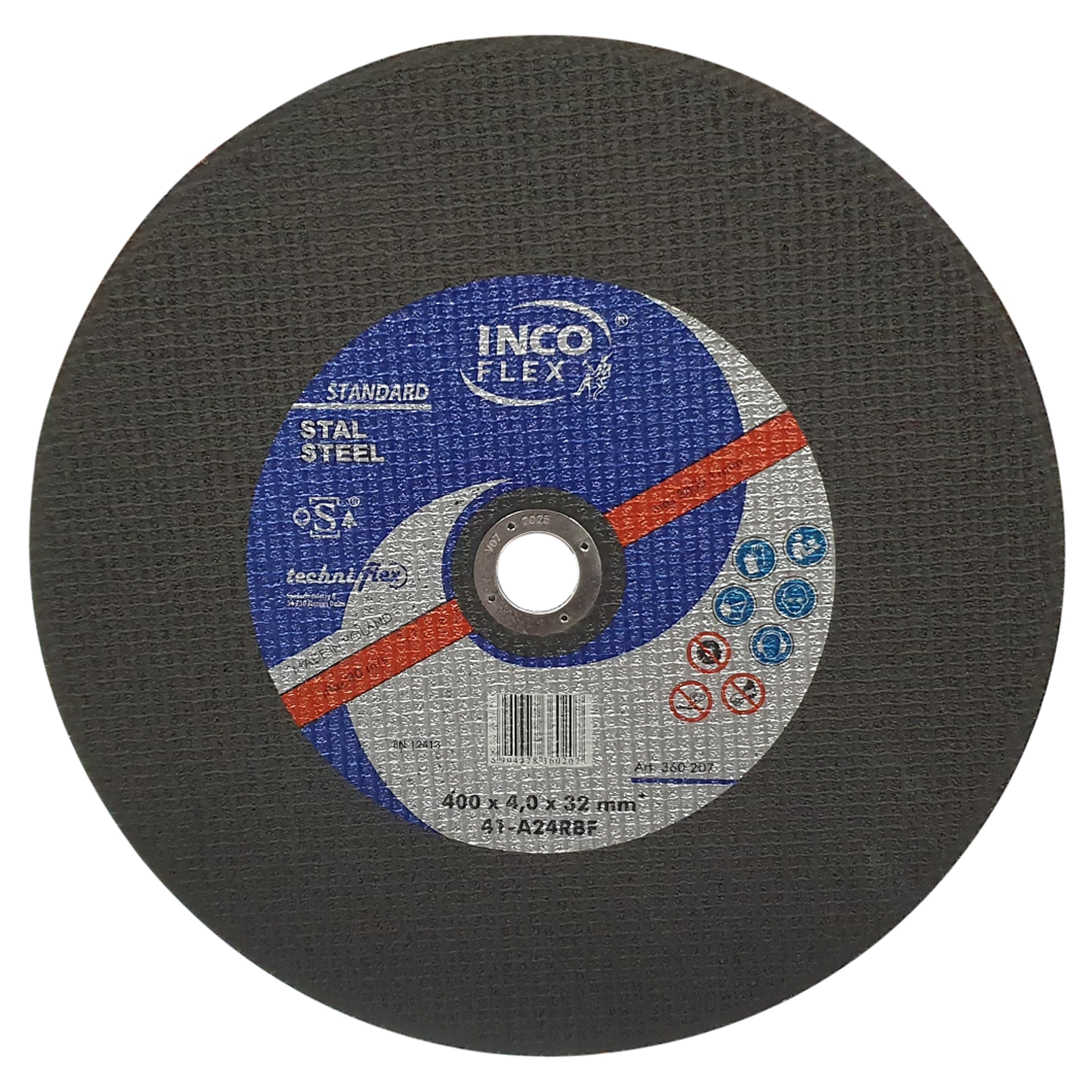 

Tarcza 400x4.0x32 Do Cięcia Metalu Stali Incoflex