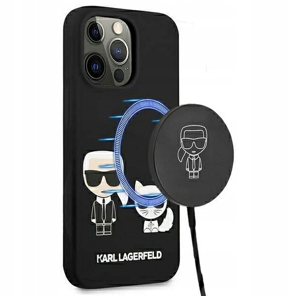 Karl Lagerfeld KLHMP13LSSKCK iPhone 13 Pro 13 6,1" hardcase čierna/čierna