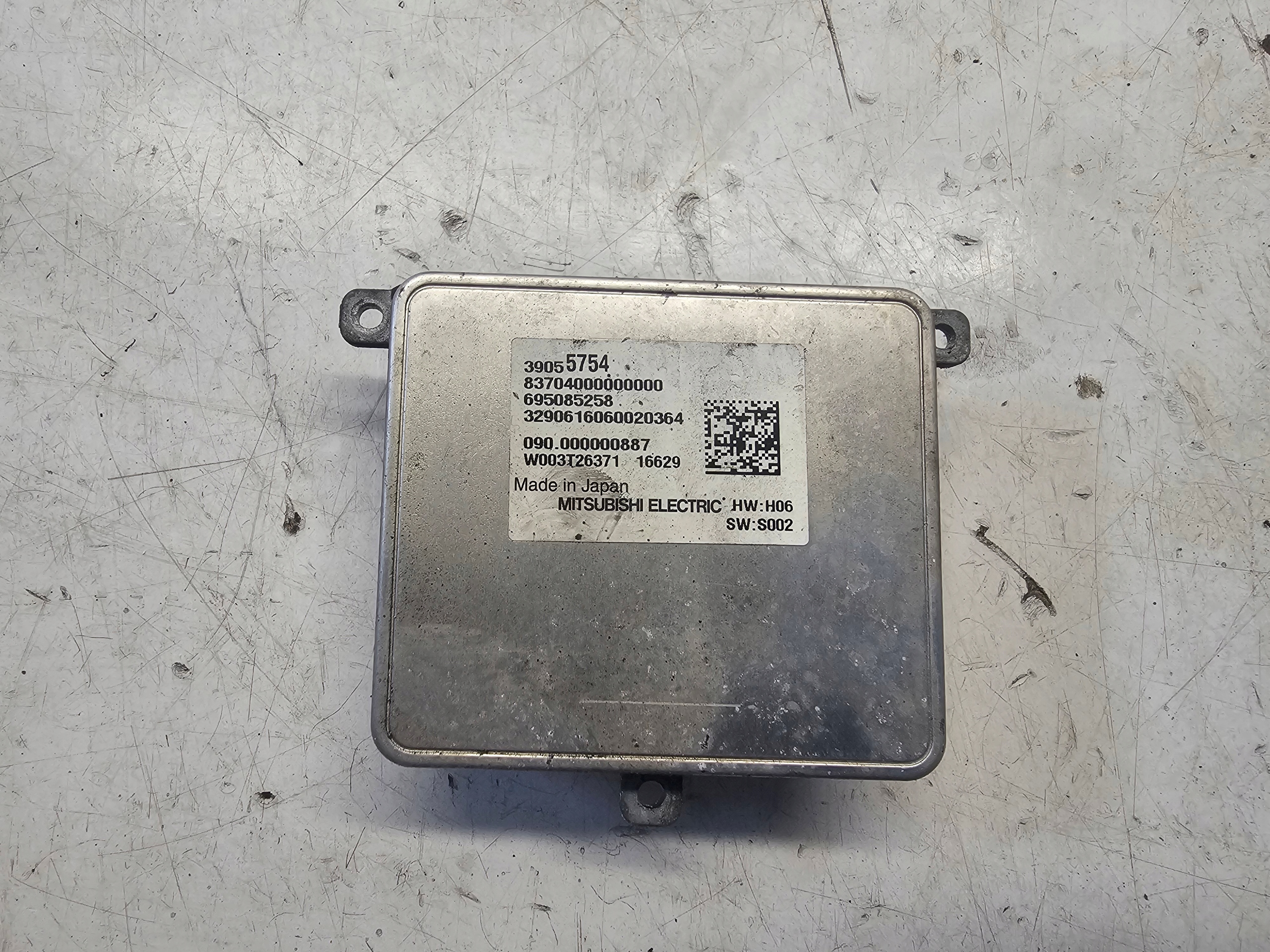 OPEL ASTRA K 5 V control unit module lights 39055754