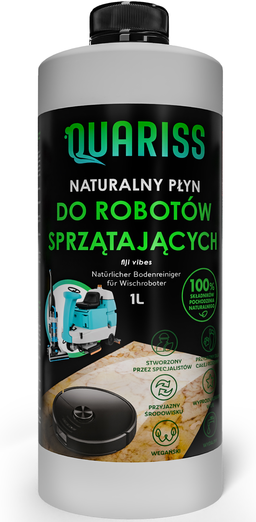 

Quariss Naturalny płyn do robotów sprzątających 1L