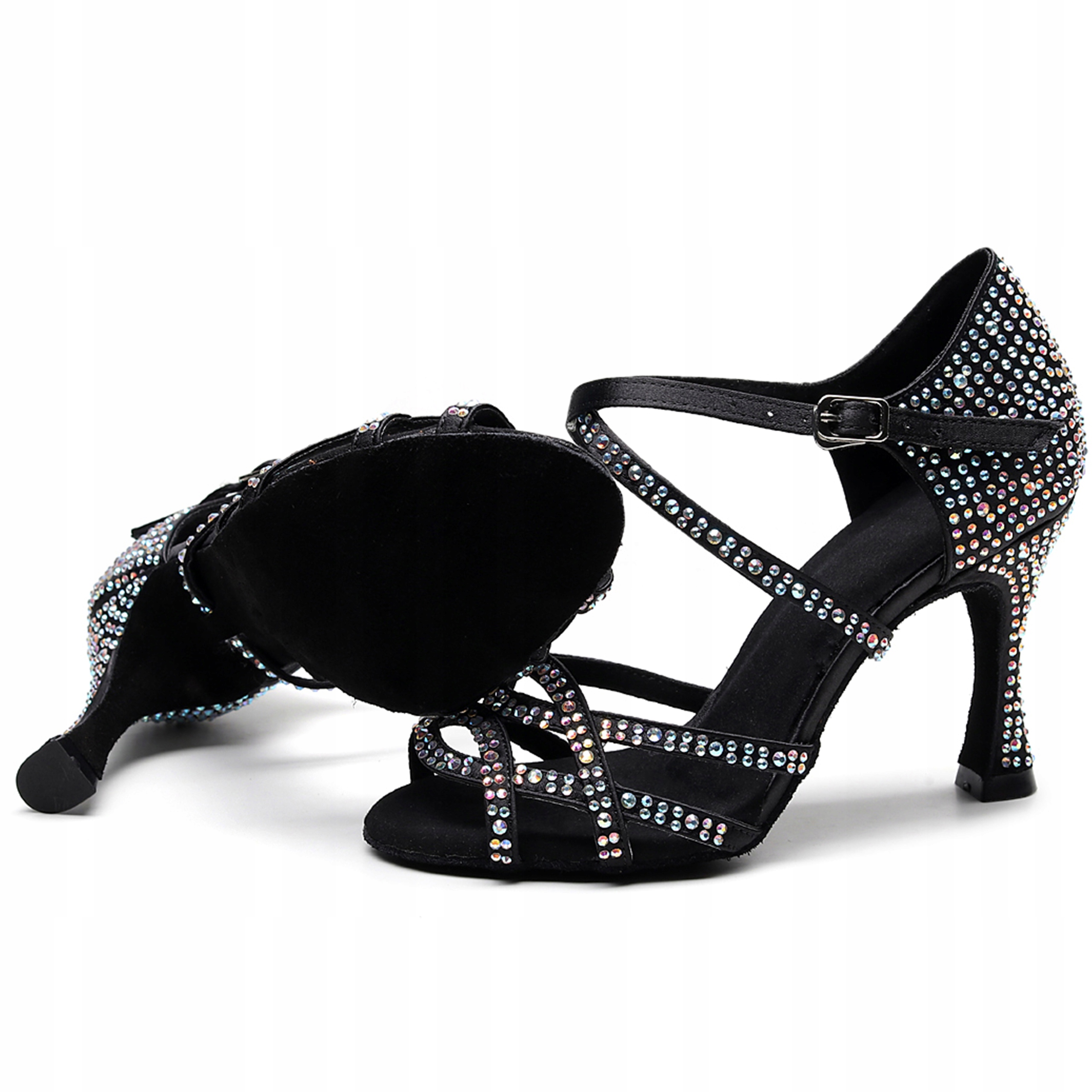 DZIEWCZĘCE BUTY NA TANIEC TOWARZYSKI 7,5 CM 34 Model Luna