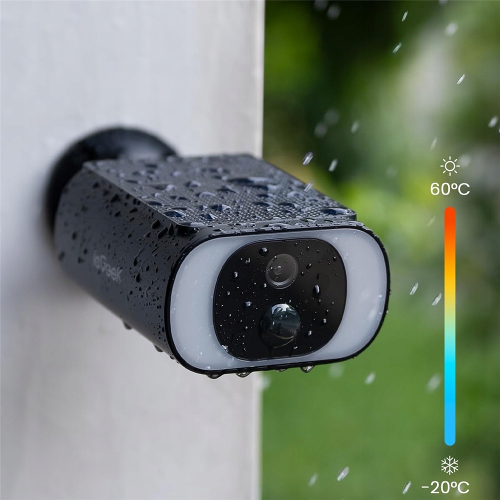 Kamera Ip Solarna Smart Bezpieczenstwa Wifi 3MPX 2K Z Zasilaniem Słonecznym