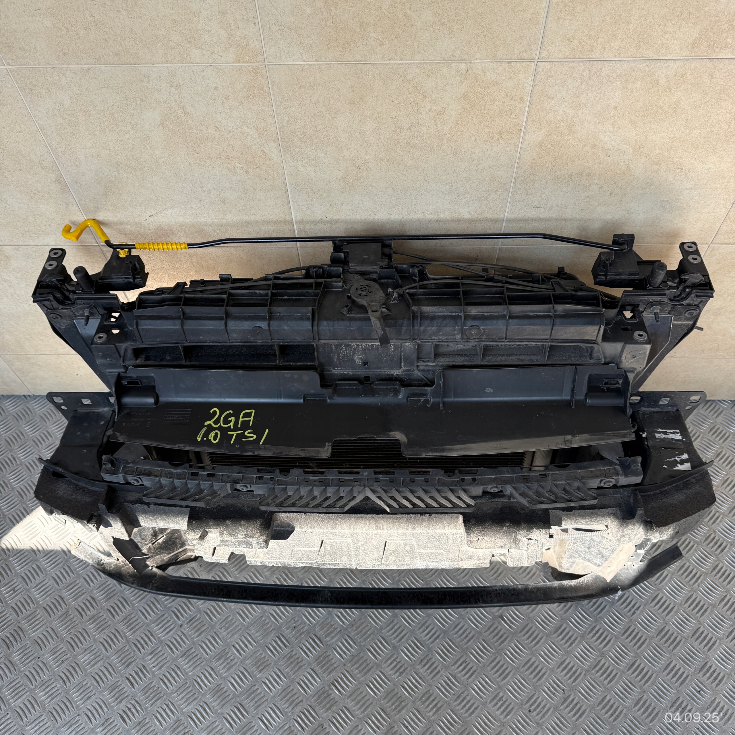 support panel for radiators complete VW VOLKSWAGEN T-ROC 2GA LIFT 2021 ROK 1.0 TSI