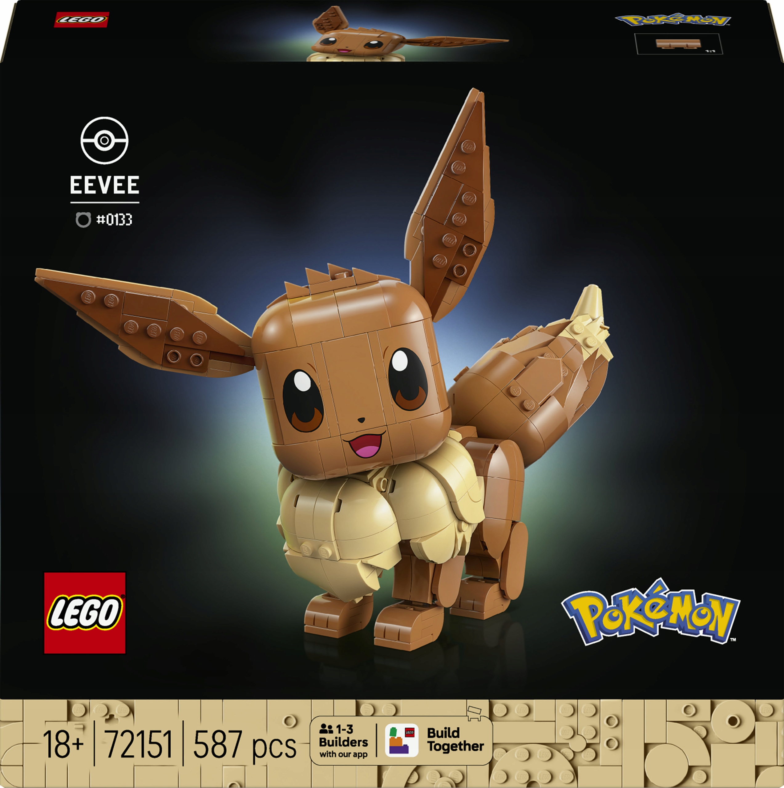 Lego Pokémon Eevee 72151