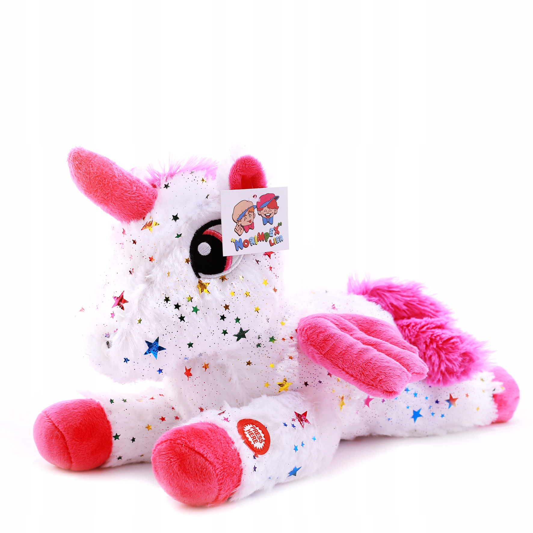 

MAskotka Jednorożec 35cm, Pluszak Dźwięk