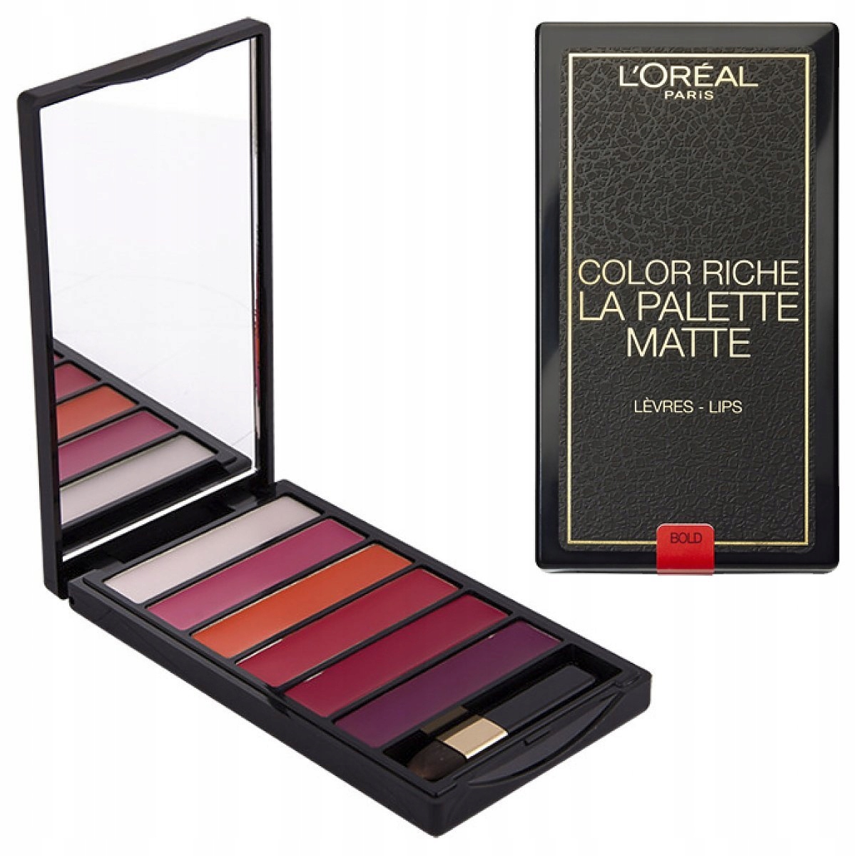 Paris Color Riche La Palette Matte paleta pomadek Bold