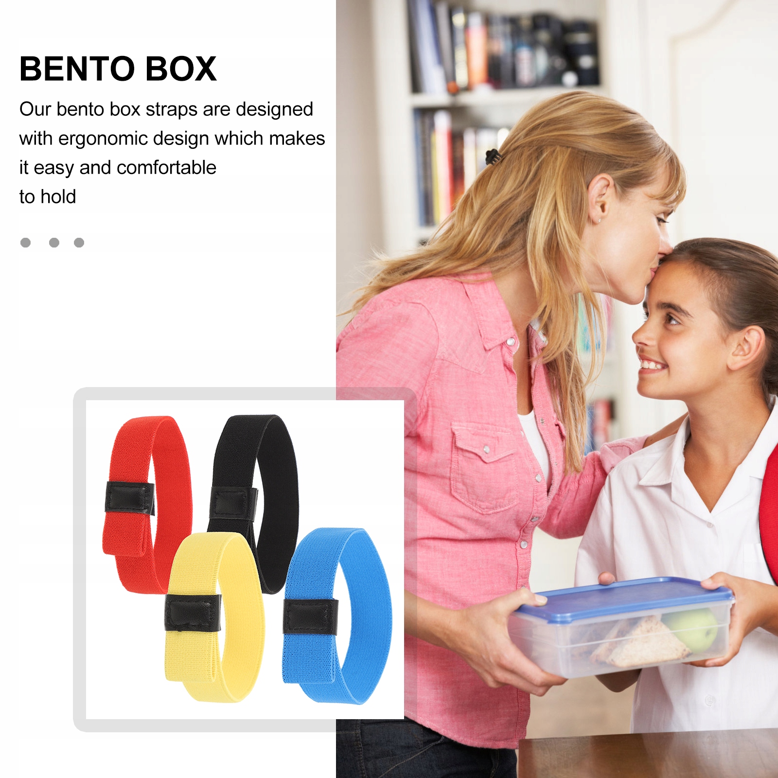 Paski do pojemników Bento. Jedzenie na świeży Udźwig 1 kg