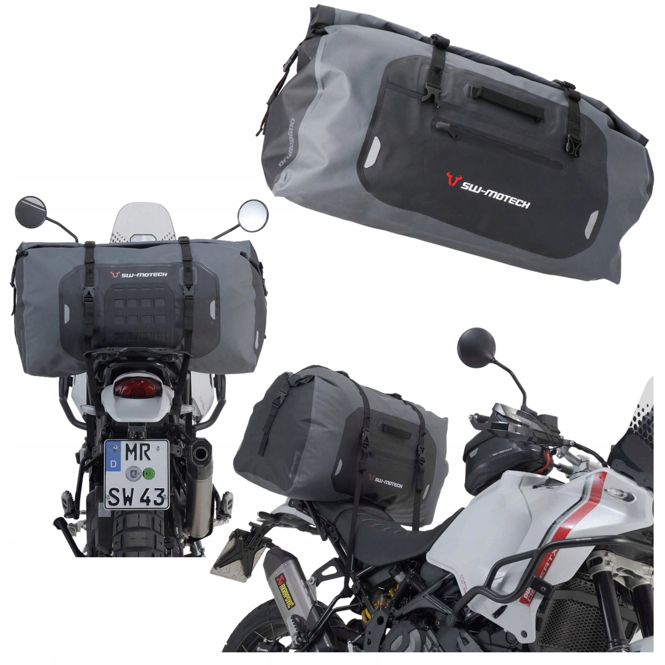 Motocyklová Taška Na Batožinu Rollbag 60 L Vodotesná Sw-motech