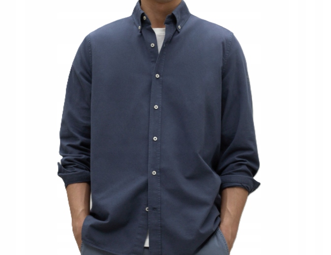 Ecoalf Camisa Antejo Azul Marino M