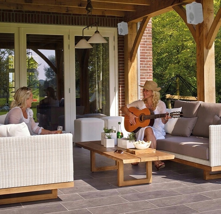 Zestaw głośników ZEWNĘTRZNE/WEW - IP56/ 60W Kolor biały