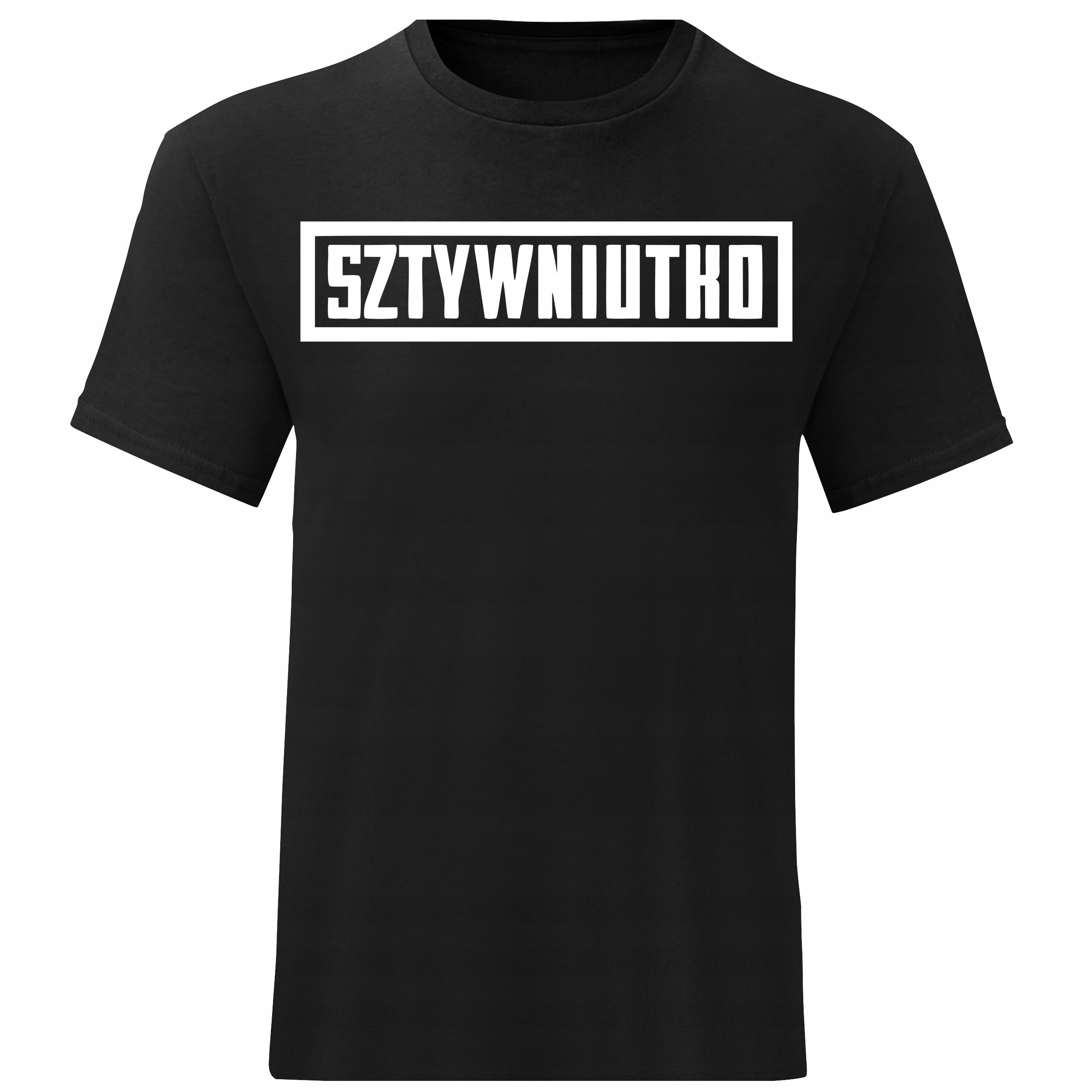 

Męski T-shirt Sztywniutko Piorun Prawilna Roz S