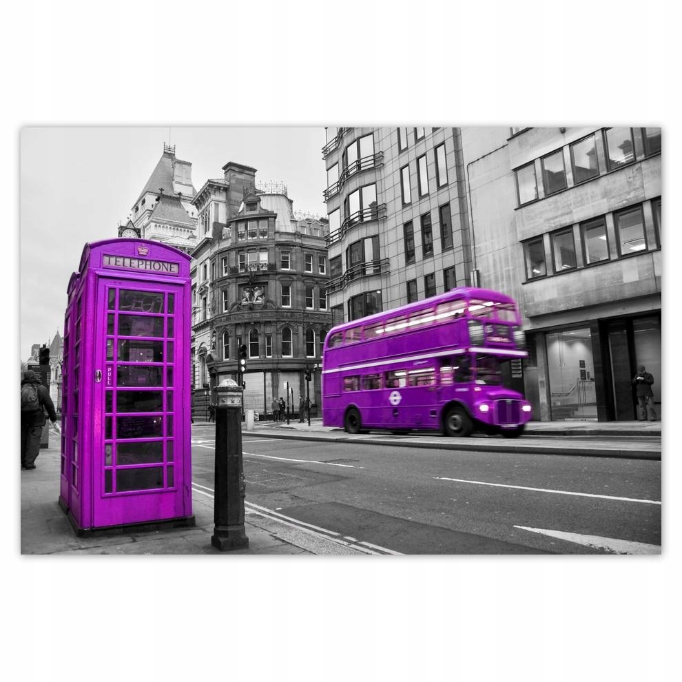 

Plakat 93x62 Londyński autobus