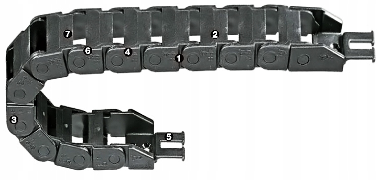 Prowadnik przewodów 06.40.038.0 IGUS